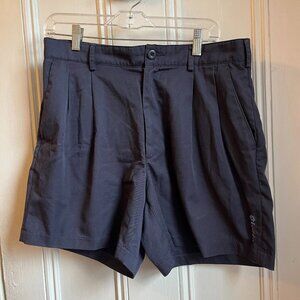 Vintage Pleated Lotto Shorts